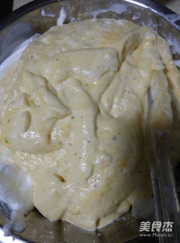 豆渣戚风的做法