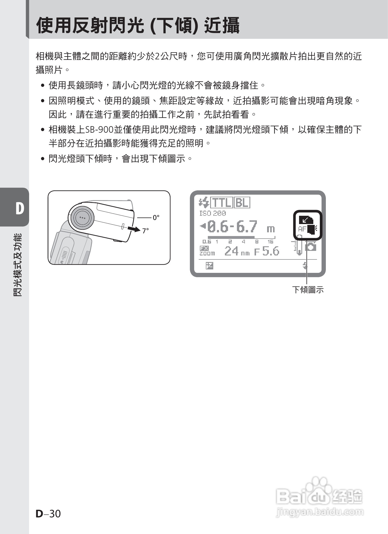 尼康SB-900数码相机使用说明书.:[8]