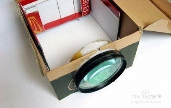 自制手机投影仪,手机看电影必备