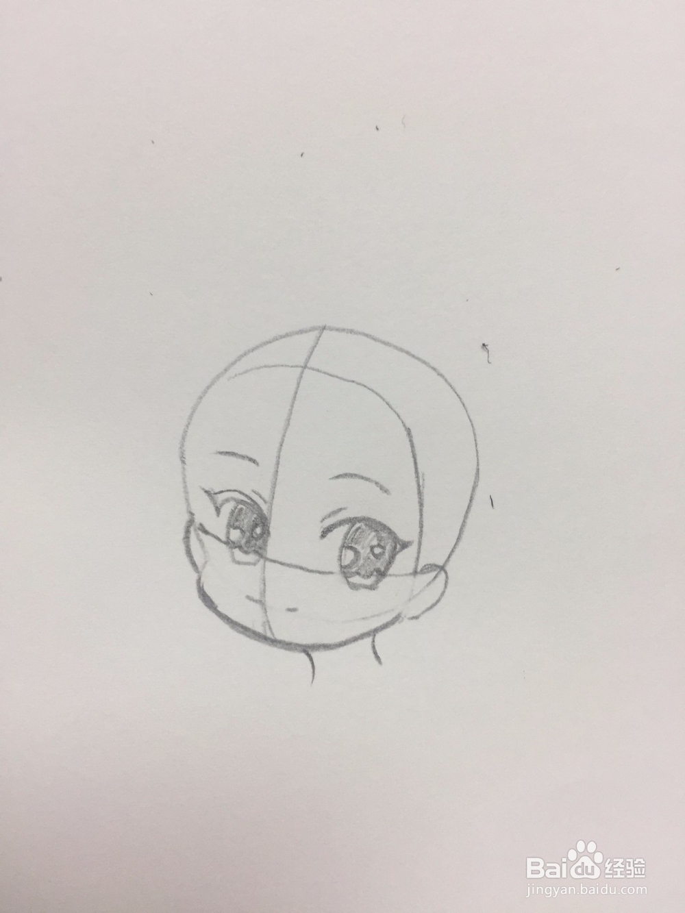 动漫少女素描教程