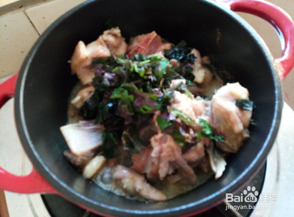 香浓的紫苏焖鸭