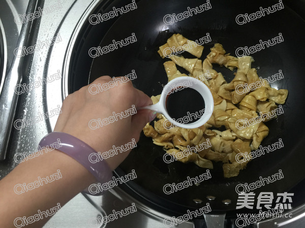 啤酒伴侣—香卤腐皮结