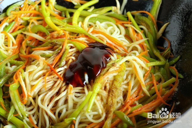 蔬菜炒面怎么做