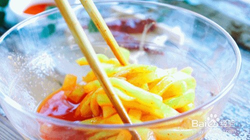 凉拌西瓜皮怎么做