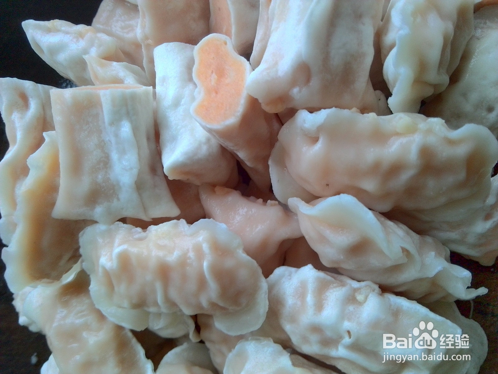 青瓜胡萝卜焖虾饺