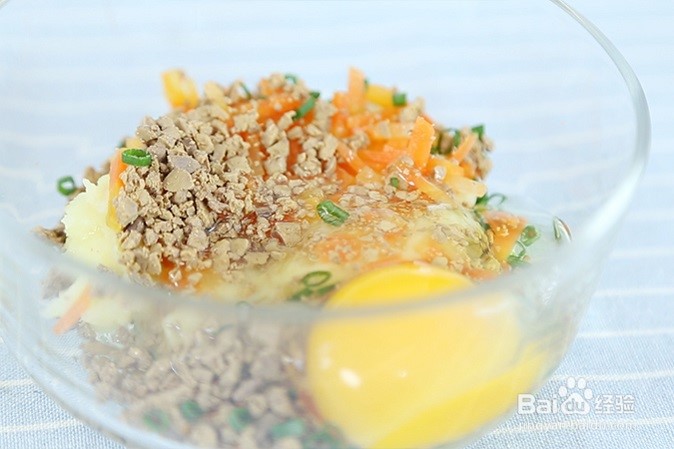 婴儿辅食之鸡肝土豆饼