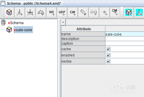 workbench创建cube示例,基于pentaho平台