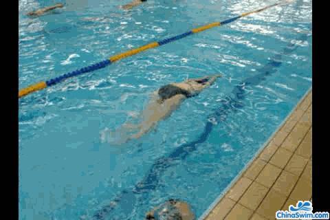 怎样通过找腰找波浪来学习蝶泳