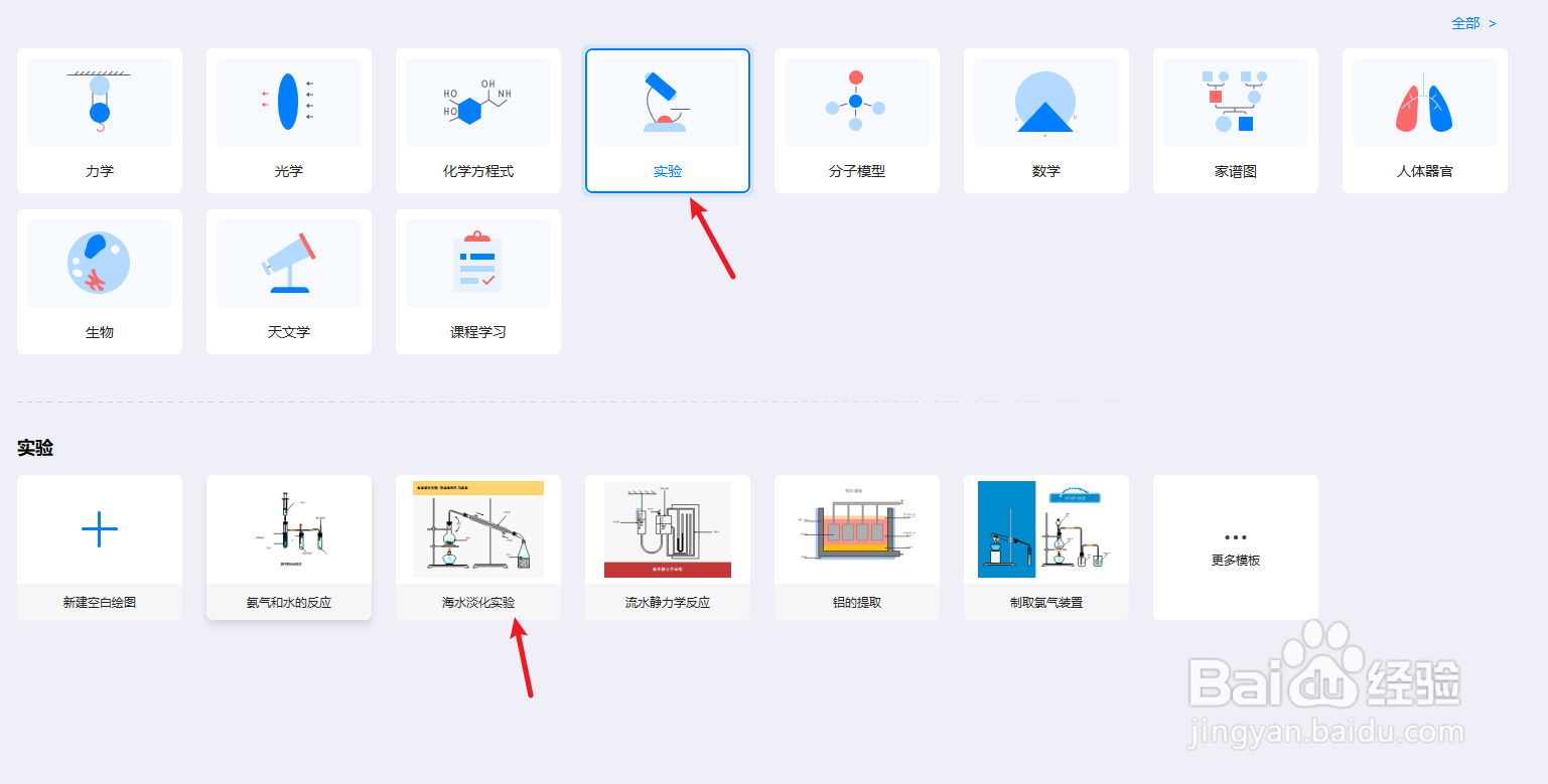 如何利用亿图图示绘制一份“海水淡化实验”