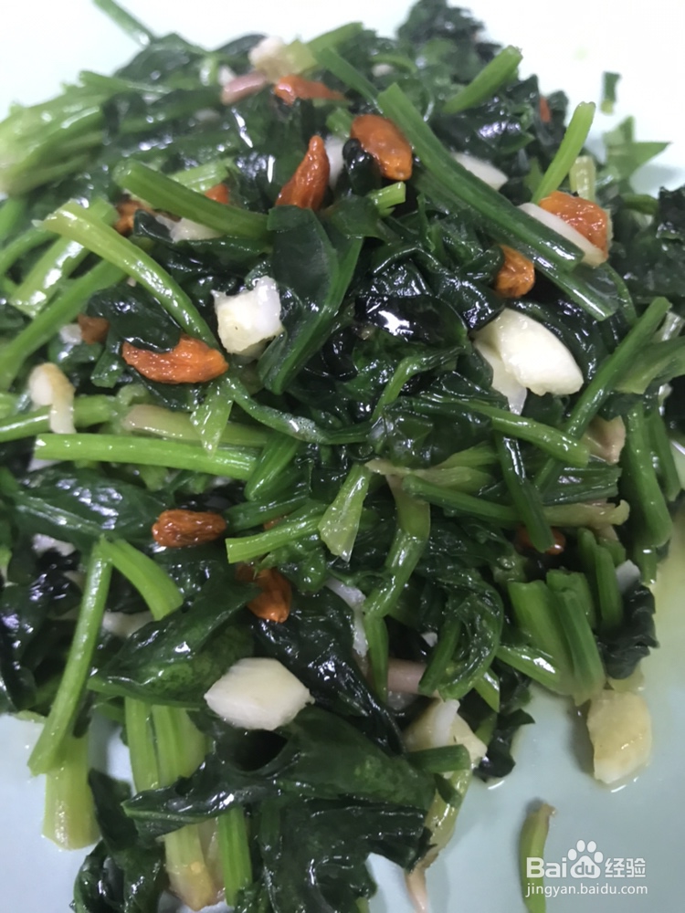 诱惑味蕾的清炒菠菜