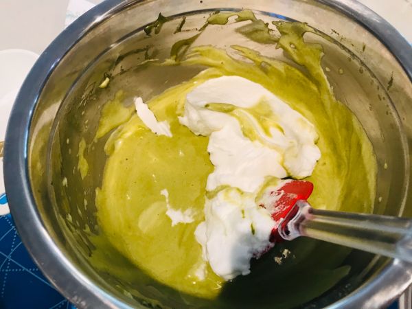 基础抹茶戚风蛋糕