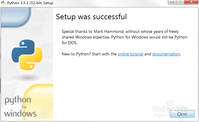 在windows 环境下部署Python环境