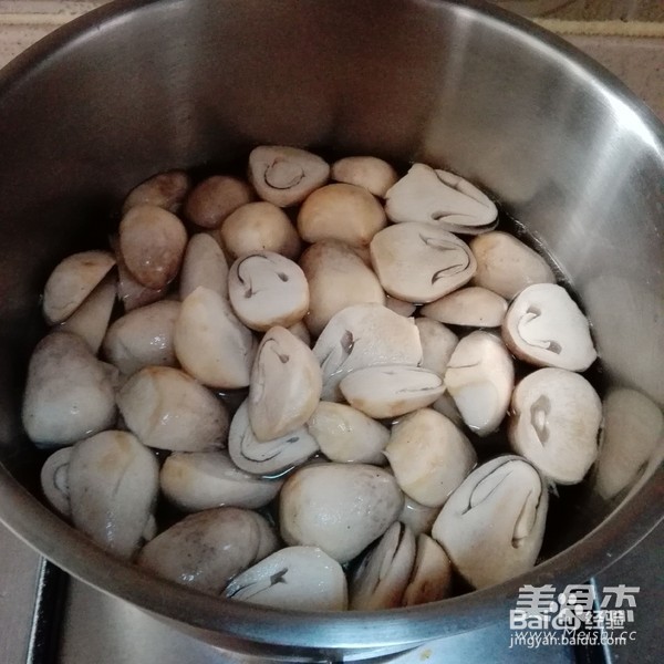 蚝油草菇的做法