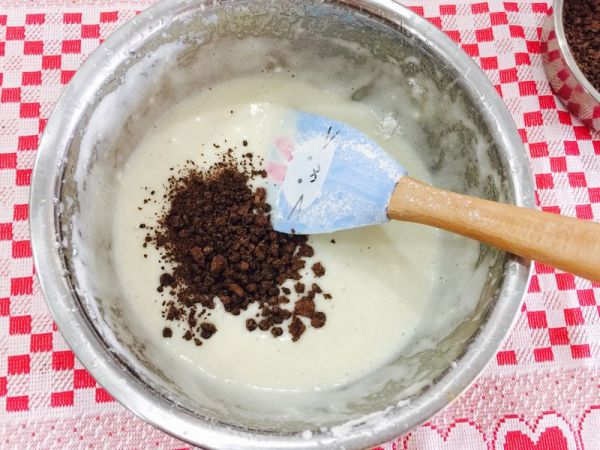 淋面黑白天使蛋糕