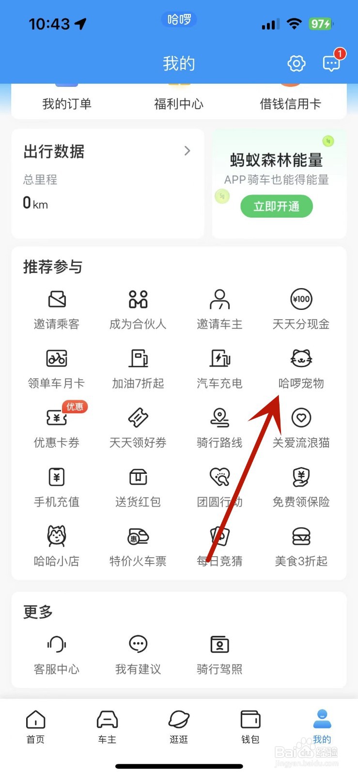 如何在哈啰App中发布宠物领养