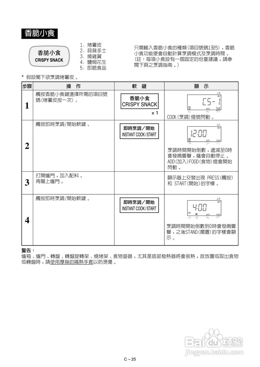 声宝R-882F型微波炉说明书:[2]