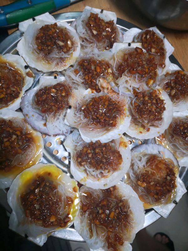 蒜蓉粉丝蒸扇贝