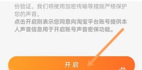 淘宝如何开启声音验证功能