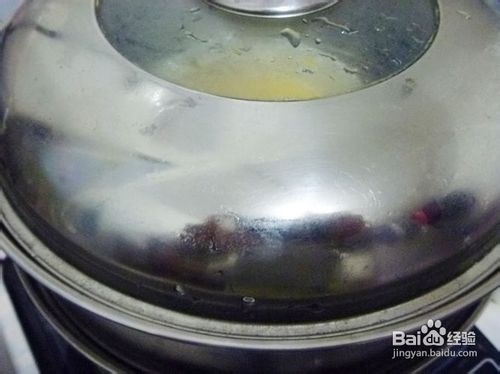 【青豆火腿蛋羹】充满爱心的营养蛋羹