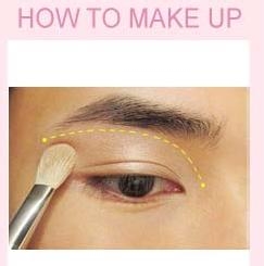 韩系小烟熏DIY，单眼皮内双变大眼