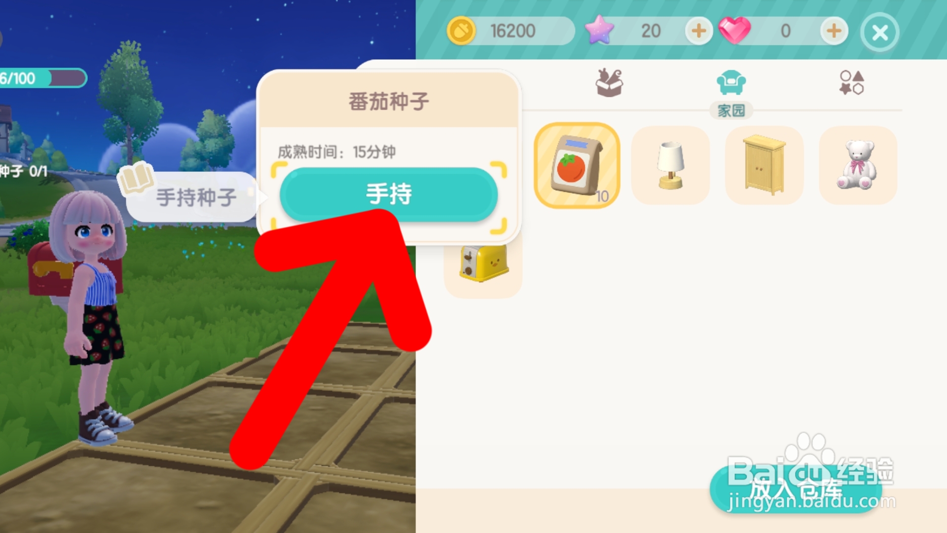 心动小镇如何种植番茄