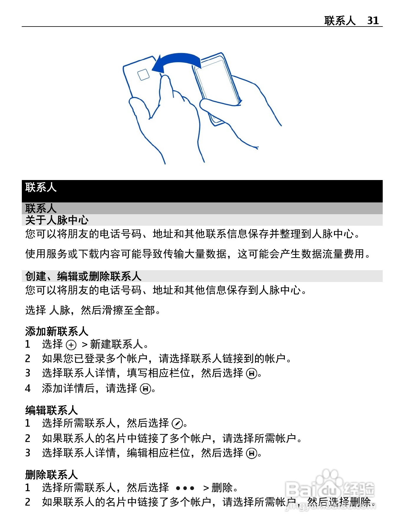诺基亚710手机使用说明书:[4]