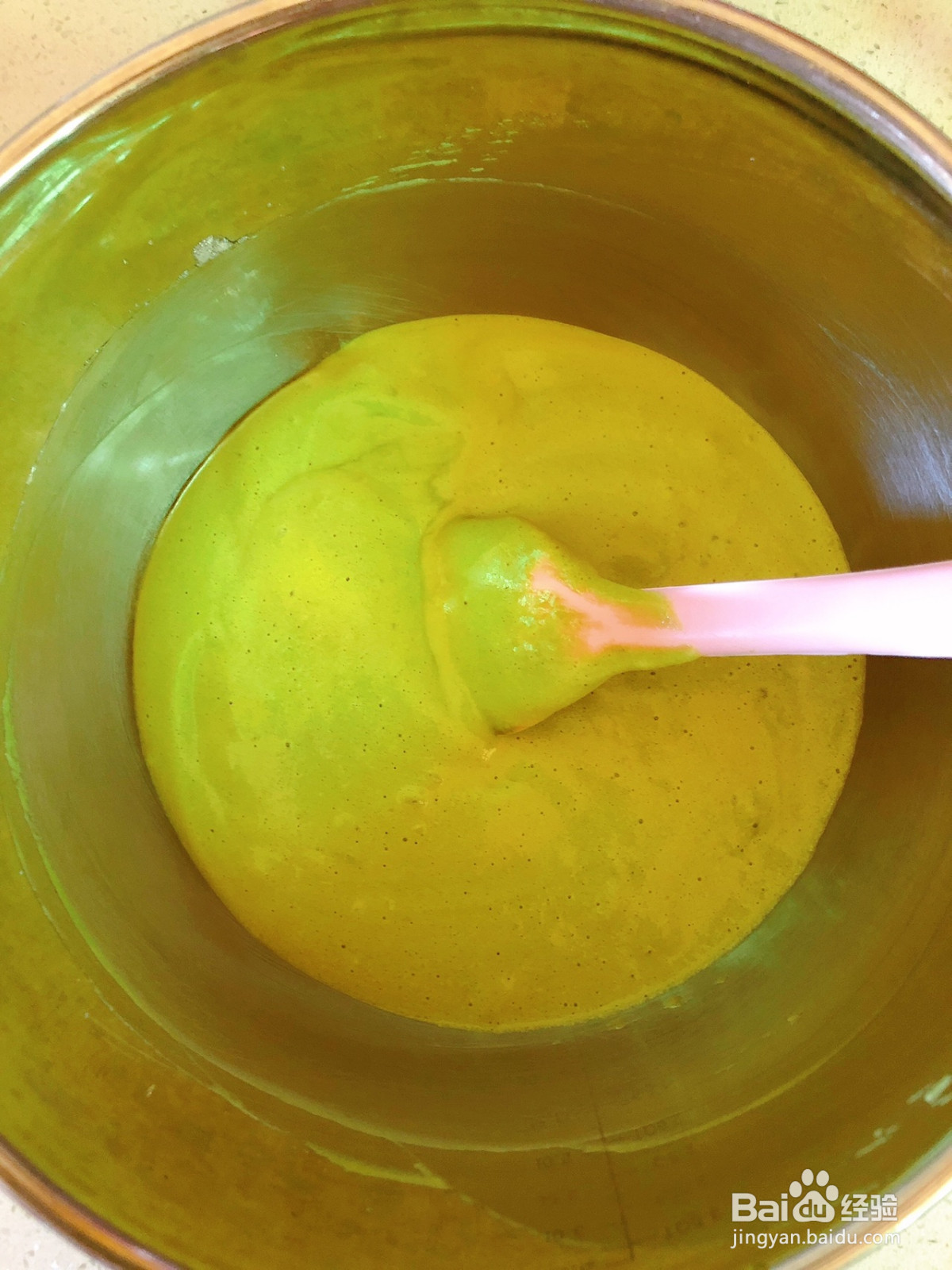 抹茶戚风的做法