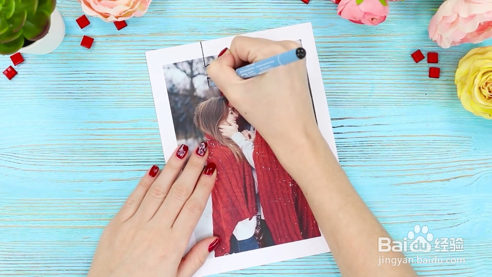 如何制作情侣照片拼图？