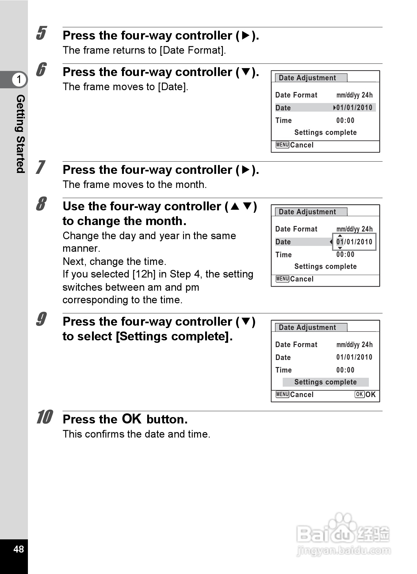 宾得X90数码相机使用说明书:[5]
