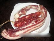 秘制芥蓝炒腊味