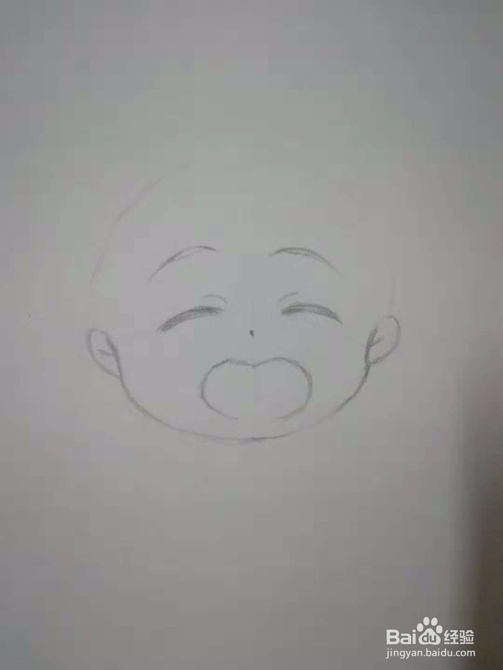 尖叫的3头身Q版漫画水手服少女人物手绘自学教程