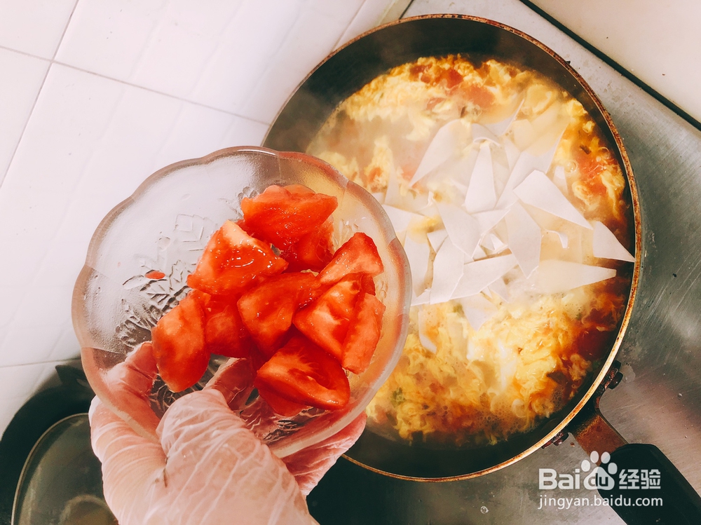 在家也能做的西红柿鸡蛋荞麦刀削面