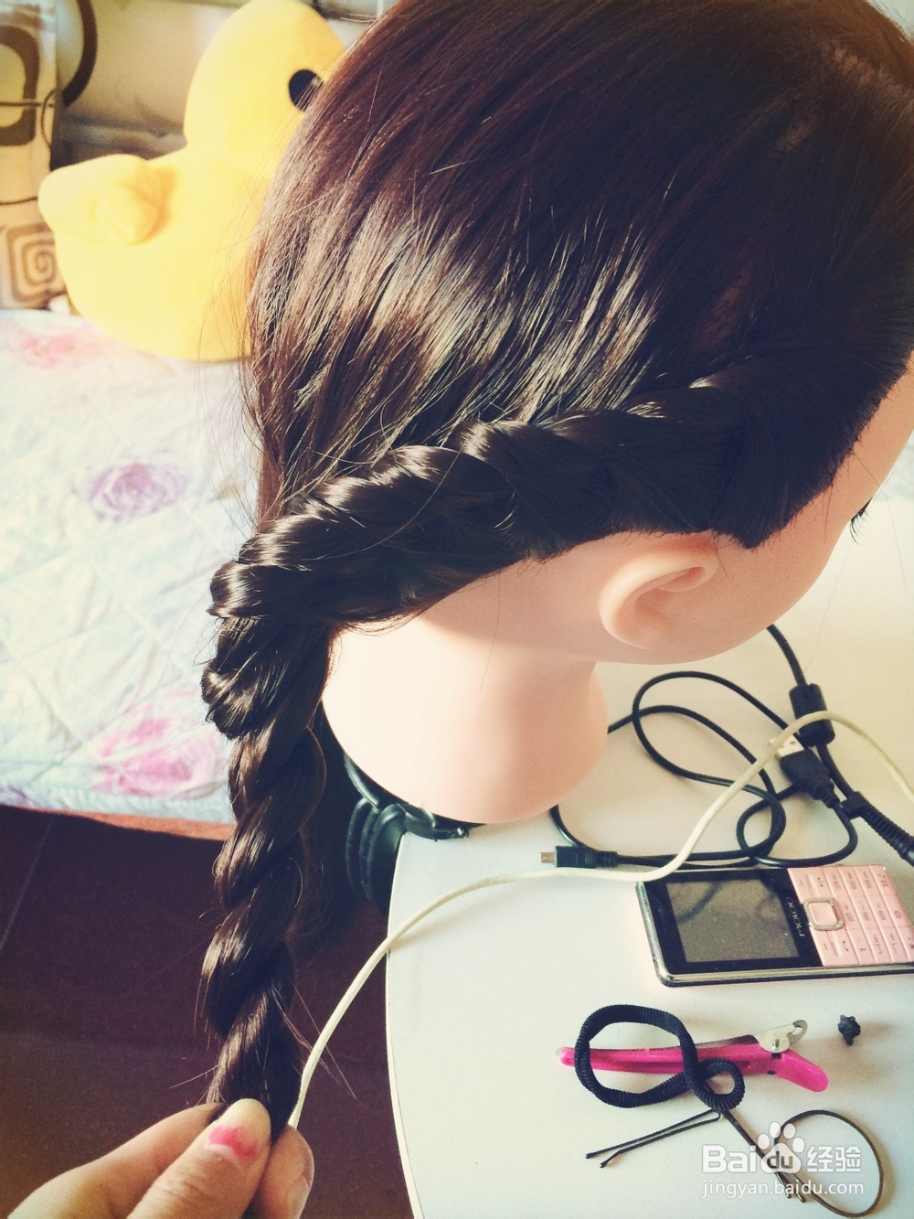 清纯韩式邻家女孩编发~