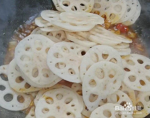 酸辣藕片的做法