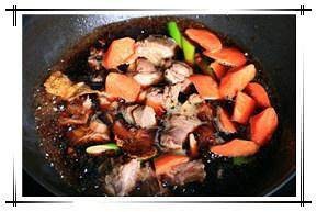 海带结烧兔肉