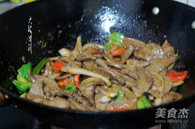 熘肝尖的家常做法