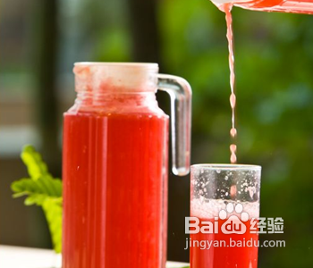 自制美白补水面膜西瓜篇