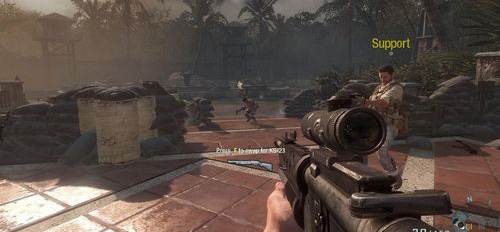 《使命召唤7：黑色行动》PC第一关图文流程攻略