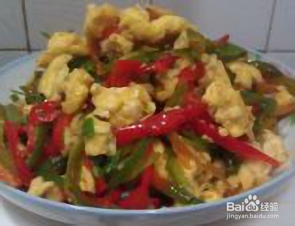 简单的家常小菜—辣椒炒蛋