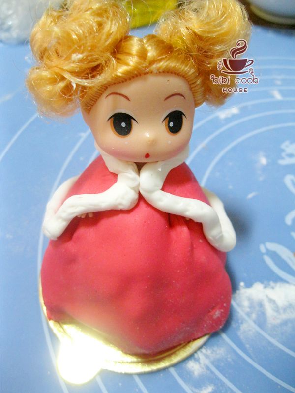 圣诞翻糖迷糊娃