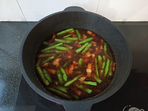 四季豆焖面的做法