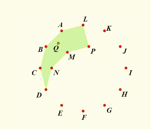 正12边形变成正方形的方法（网络画板）