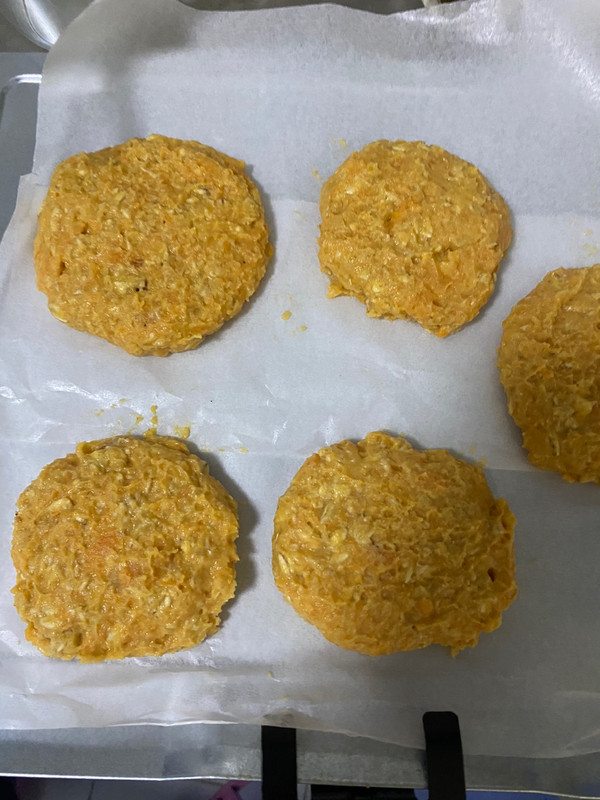 香蕉红薯燕麦派