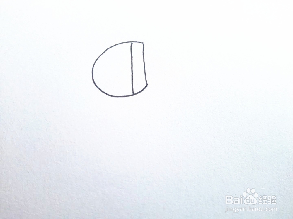 简笔画之摩托车的画法