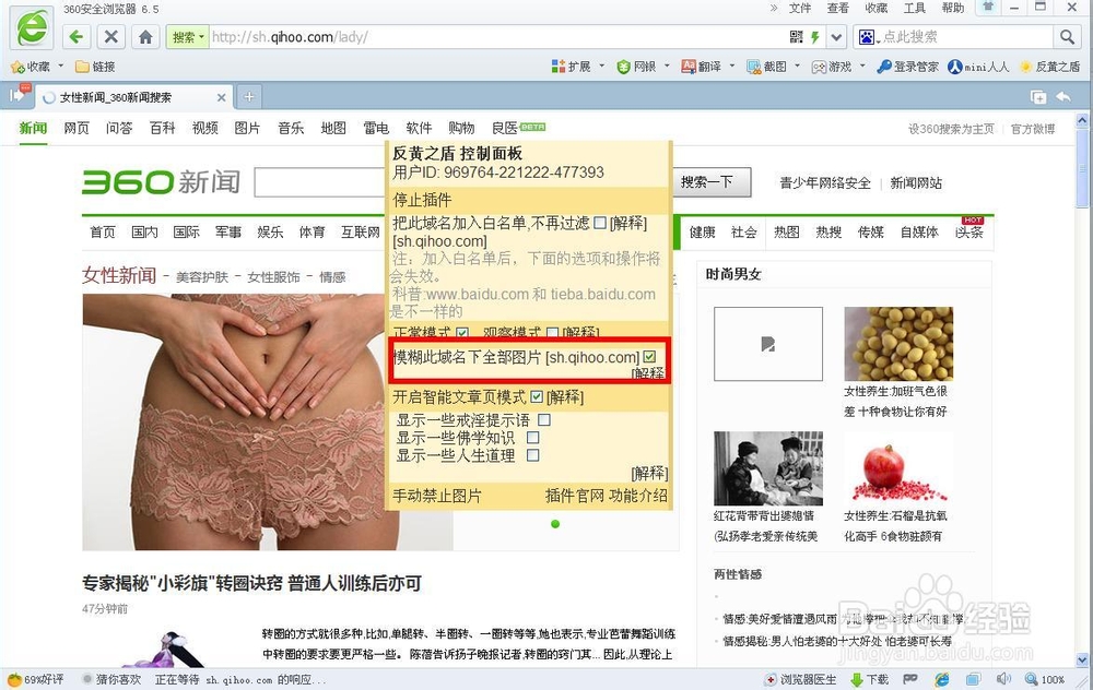 如何过滤掉网页中的黄色内容——反黄之盾篇
