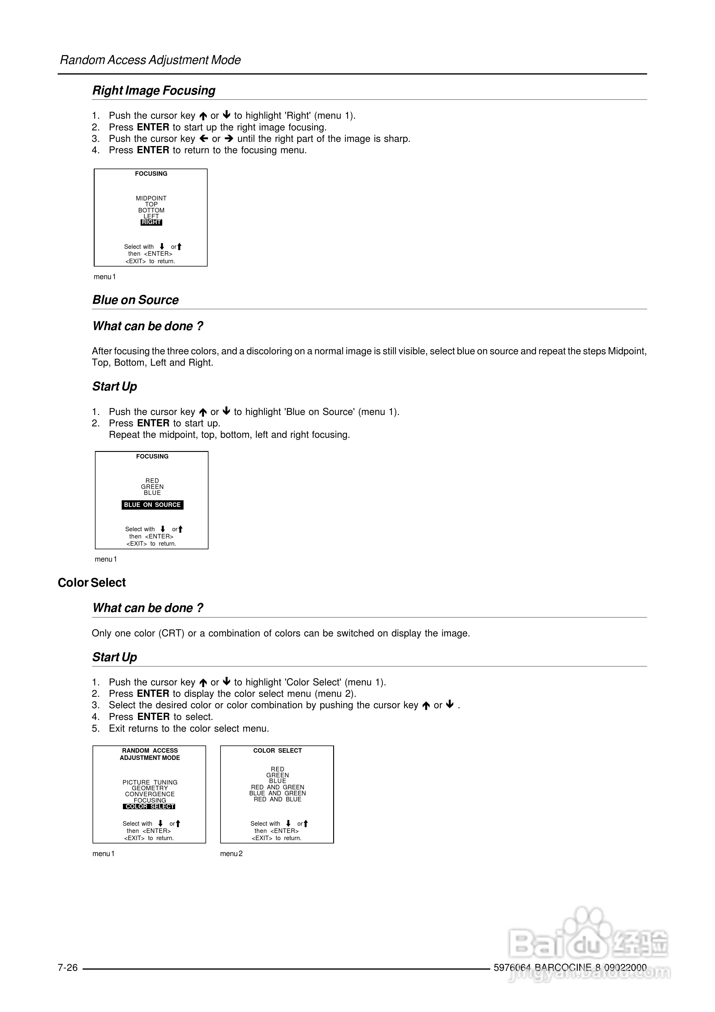 Barco巴可 Cine 8投影机说明书:[7]