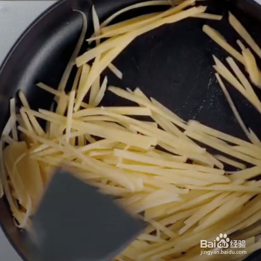 土豆丝卷饼做法教程