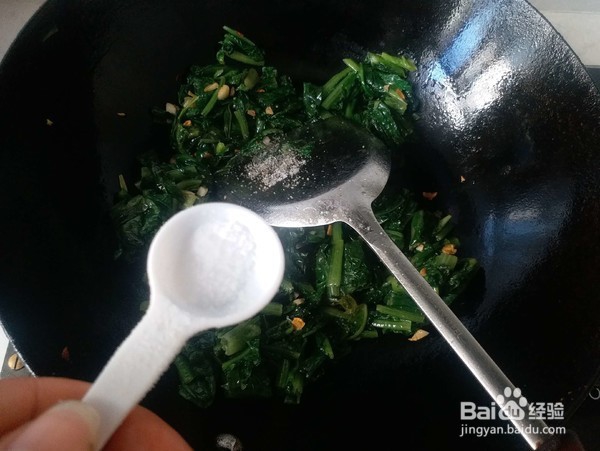 爆炒蚝油莴笋叶