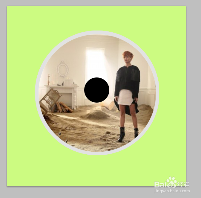 如何用ps做cd