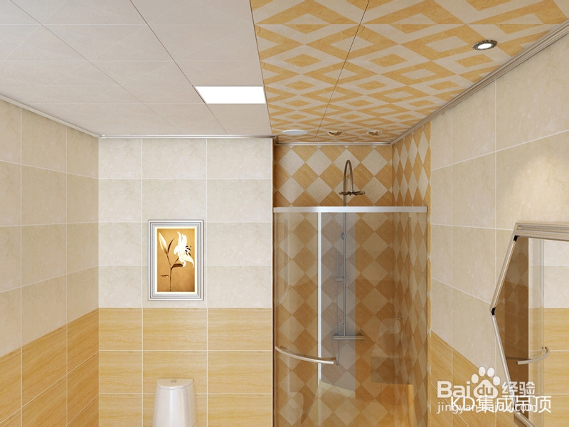 集成吊顶效果图仿古系列设计